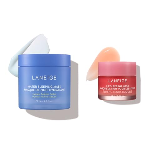 LANEIGE Lip Sleeping Mask Sweet Candy: Nourish, Hydrate, Vitamin C, Murumuru & Shea Butter, Antioxidants, Flaky, Dry Lips