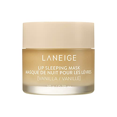 LANEIGE Lip Sleeping Mask Sweet Candy: Nourish, Hydrate, Vitamin C, Murumuru & Shea Butter, Antioxidants, Flaky, Dry Lips