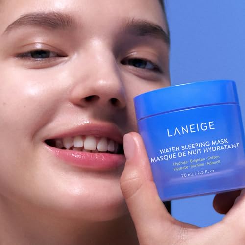 LANEIGE Lip Sleeping Mask Sweet Candy: Nourish, Hydrate, Vitamin C, Murumuru & Shea Butter, Antioxidants, Flaky, Dry Lips