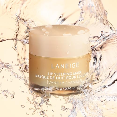 LANEIGE Lip Sleeping Mask Sweet Candy: Nourish, Hydrate, Vitamin C, Murumuru & Shea Butter, Antioxidants, Flaky, Dry Lips